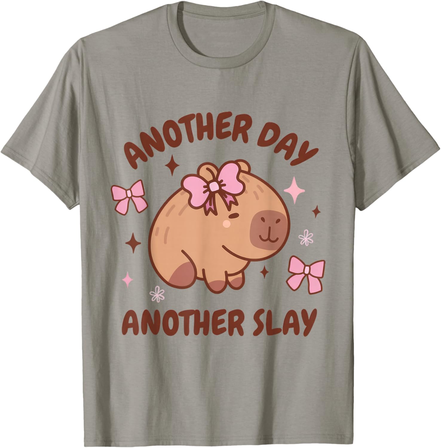 Another Day Another Slay Cute Capybara Lover Kawaii Amine T-Shirt