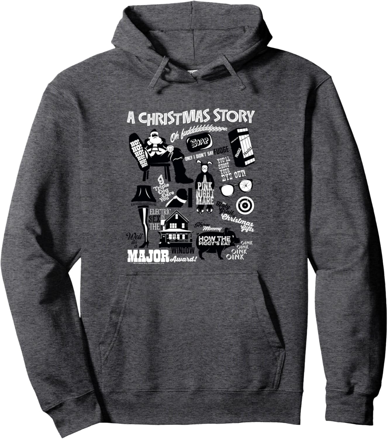 A Christmas Story Highlight Collage Pullover Hoodie