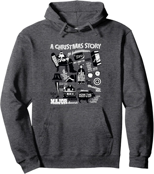 A Christmas Story Highlight Collage Pullover Hoodie