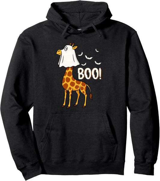 Giraffe Boo Halloween Costume Shirt For Men Women Kids Pullover Hoodie