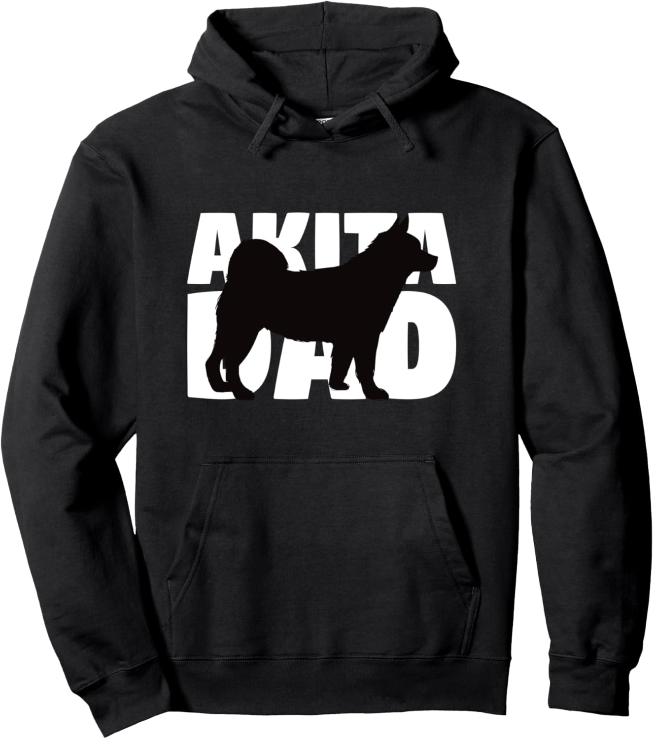 Akita Dad Hoodie Dog Father Akita Gift Pullover Hoodie