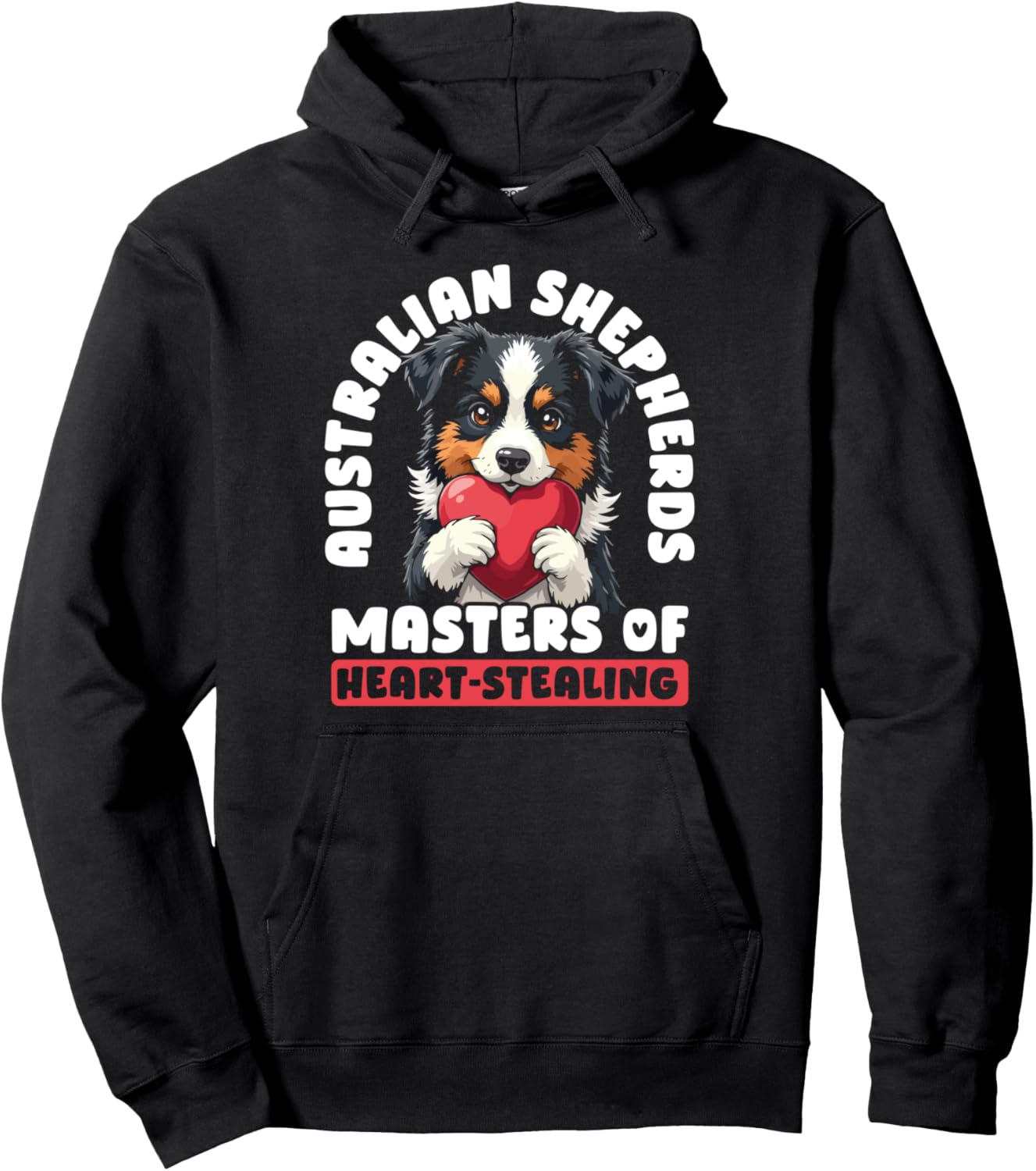 Australian Shepherd Aussie Dog Herding Dog Mom Dog Dad Pullover Hoodie