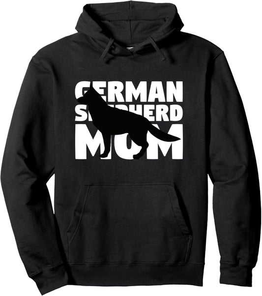 German Shepherd Mom Hoodie Dog Mother German Shepherd Gift Pullover Hoodie