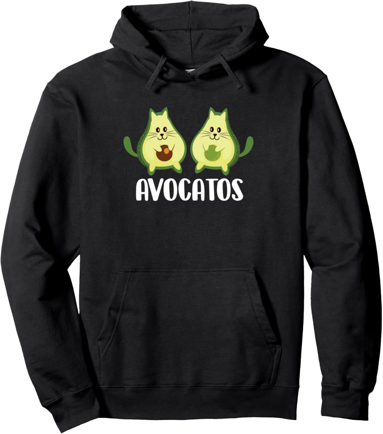 Avocatos - Vegan Animal Cat Lover Pet Owner Veterinarian Pullover Hoodie