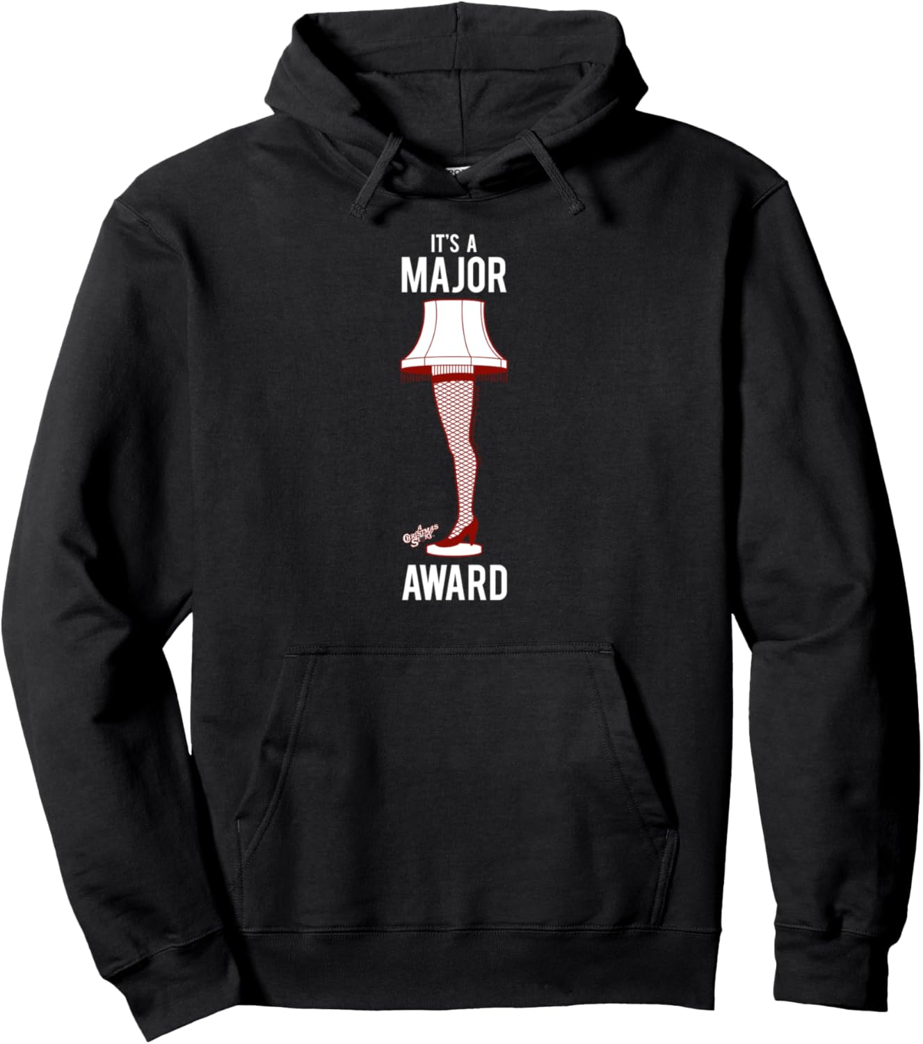 A Christmas Story It's A Major Award Lamp Funny Holiday Pullover Hoodie