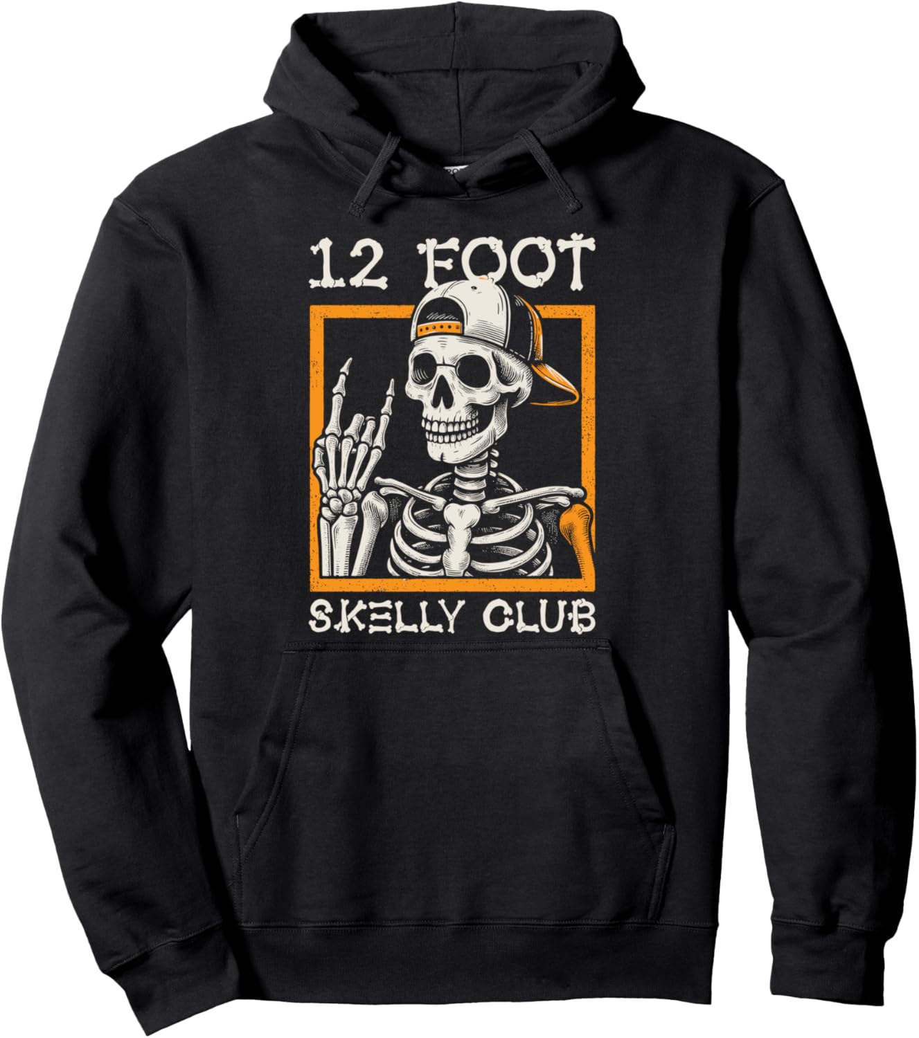 12 Foot Skelly Club - Halloween Pullover Hoodie