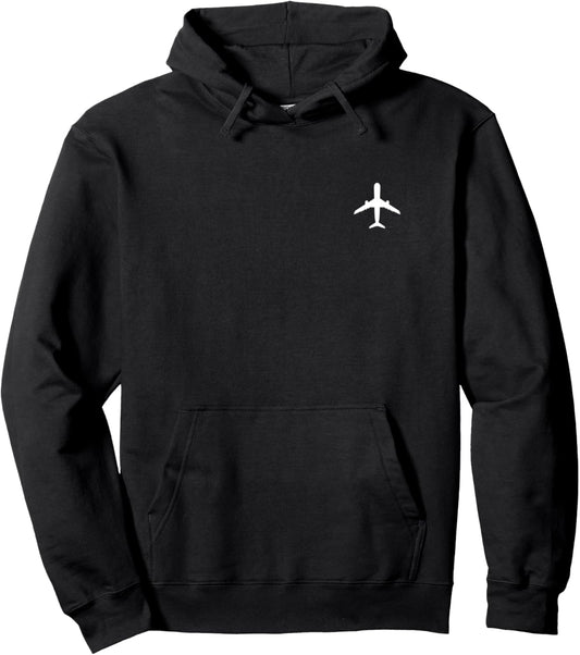 Aviation Geek Airplane Pilot Dad Husband | Father's Day Xmas Pullover Hoodie