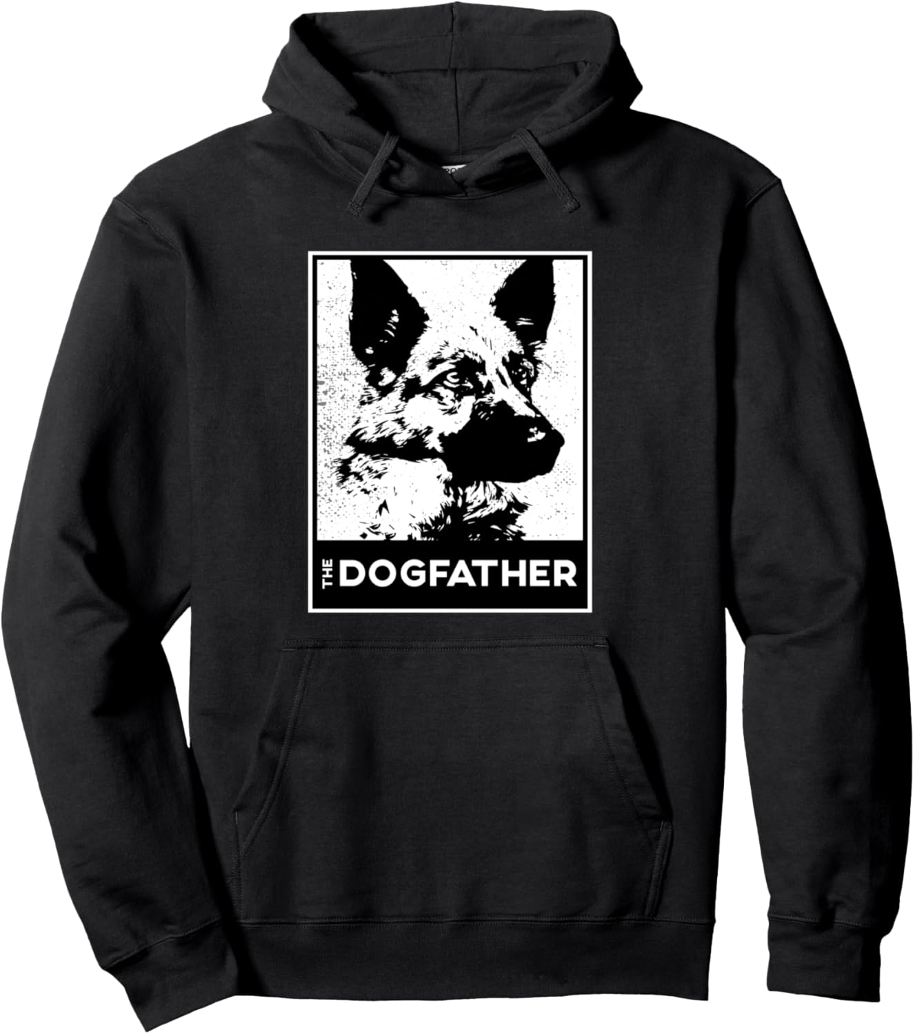 German Shepherd The Dog-father Funny Dog Dad Pullover Hoodie