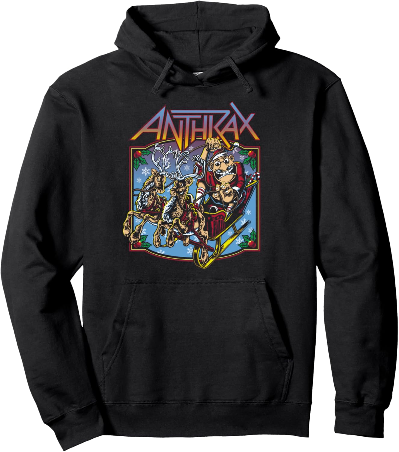 Anthrax – Christmas is Coming Pullover Hoodie