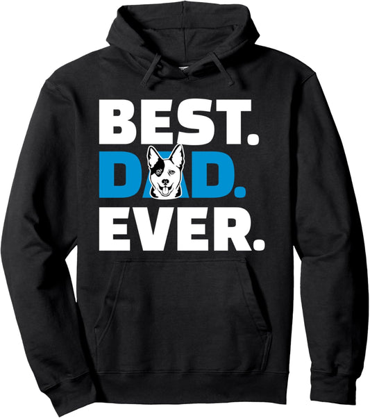 Australian Cattle Dog Dad Pullover Hoodie