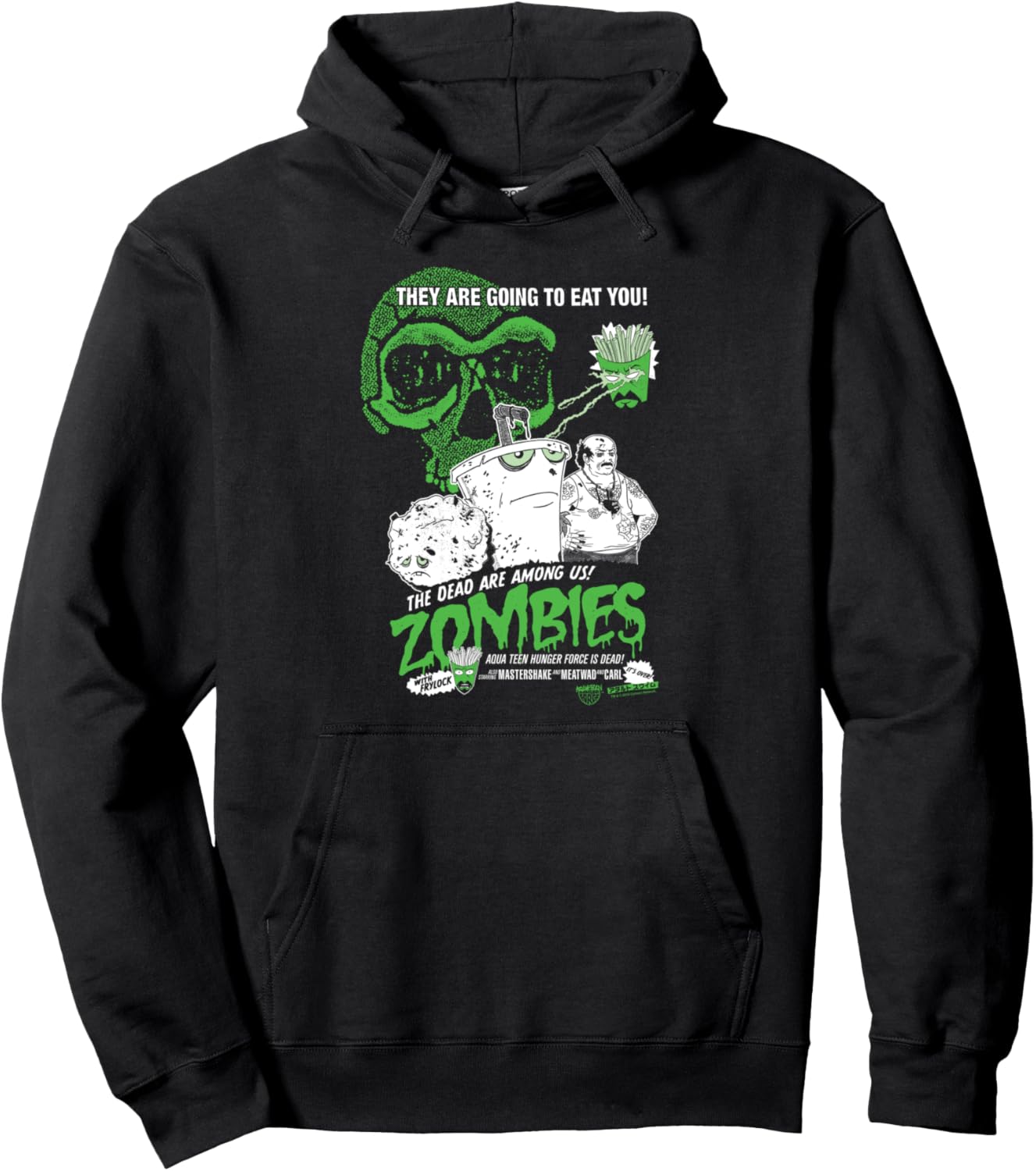 Aqua Teen Hunger Force Zombies Pullover Hoodie