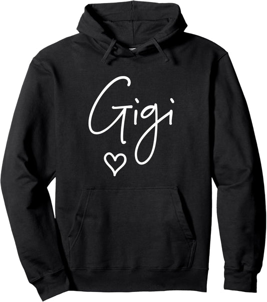 Gigi Grandma For Women Mother's Day Christmas Birthday Pullover Hoodie
