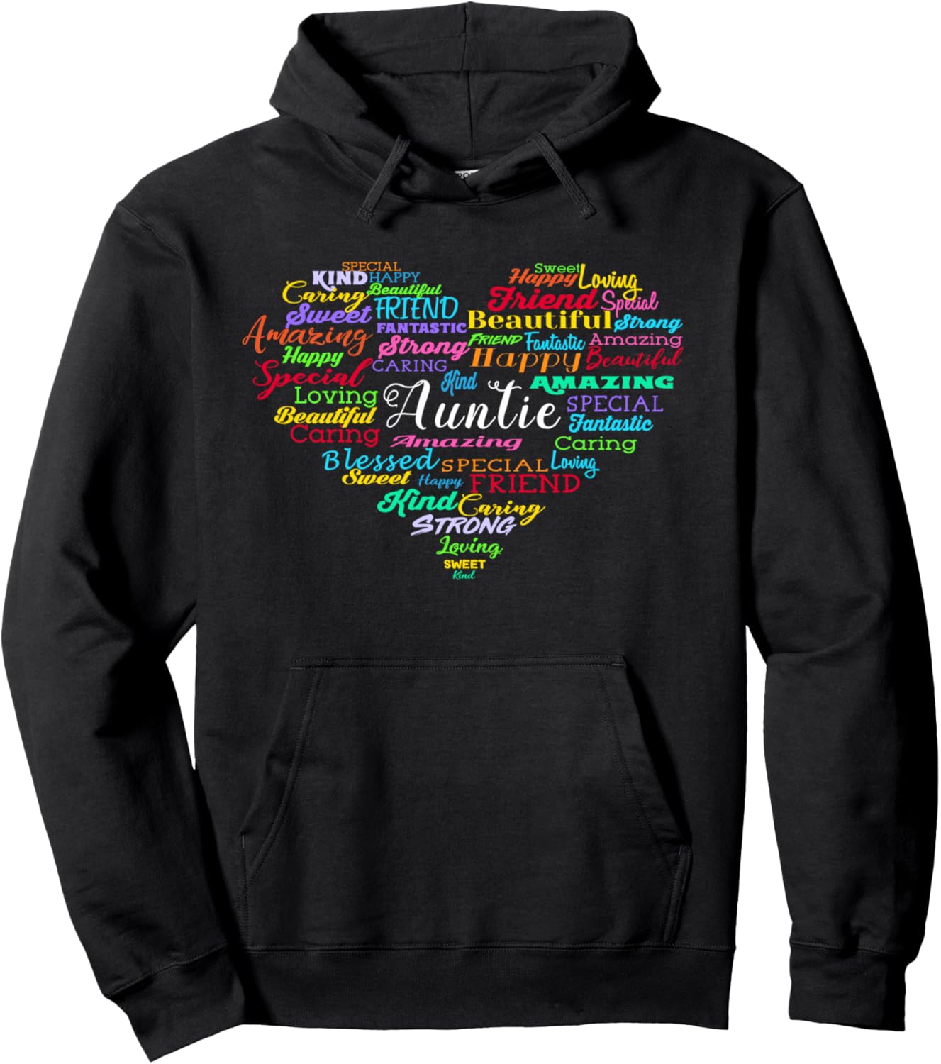 Auntie For Women Aunt Christmas Mother's Day Birthday Nephew Pullover Hoodie