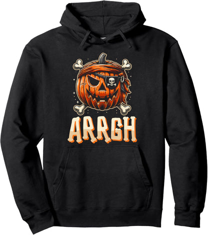 Arrgh Halloween Pirate Costume Pullover Hoodie