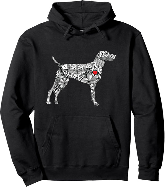 German Shorthair Pointer GSP Dog Mom Pullover Hoodie