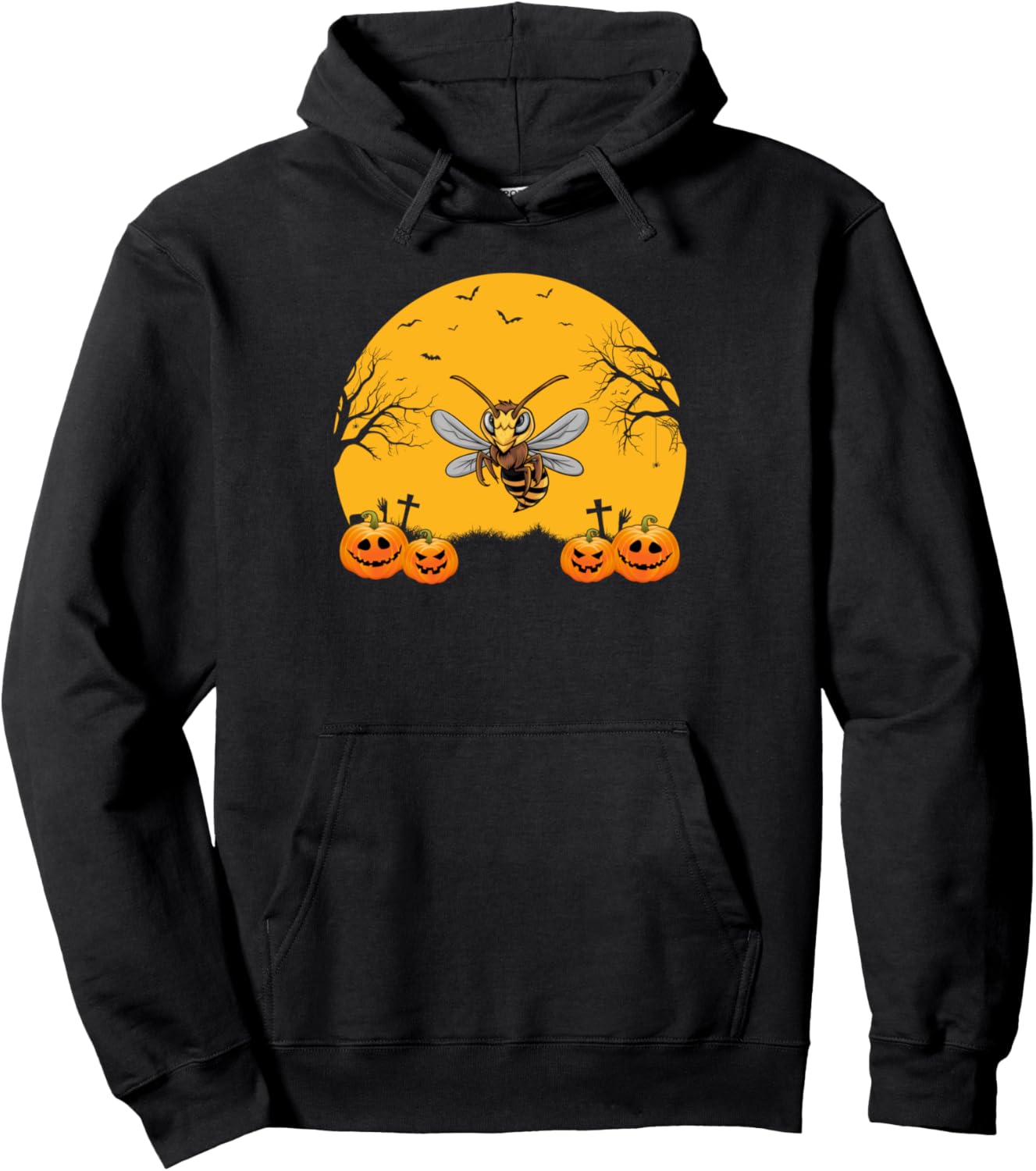 Asian Giant Hornet Lovers Men Women Kids Halloween Costume Pullover Hoodie
