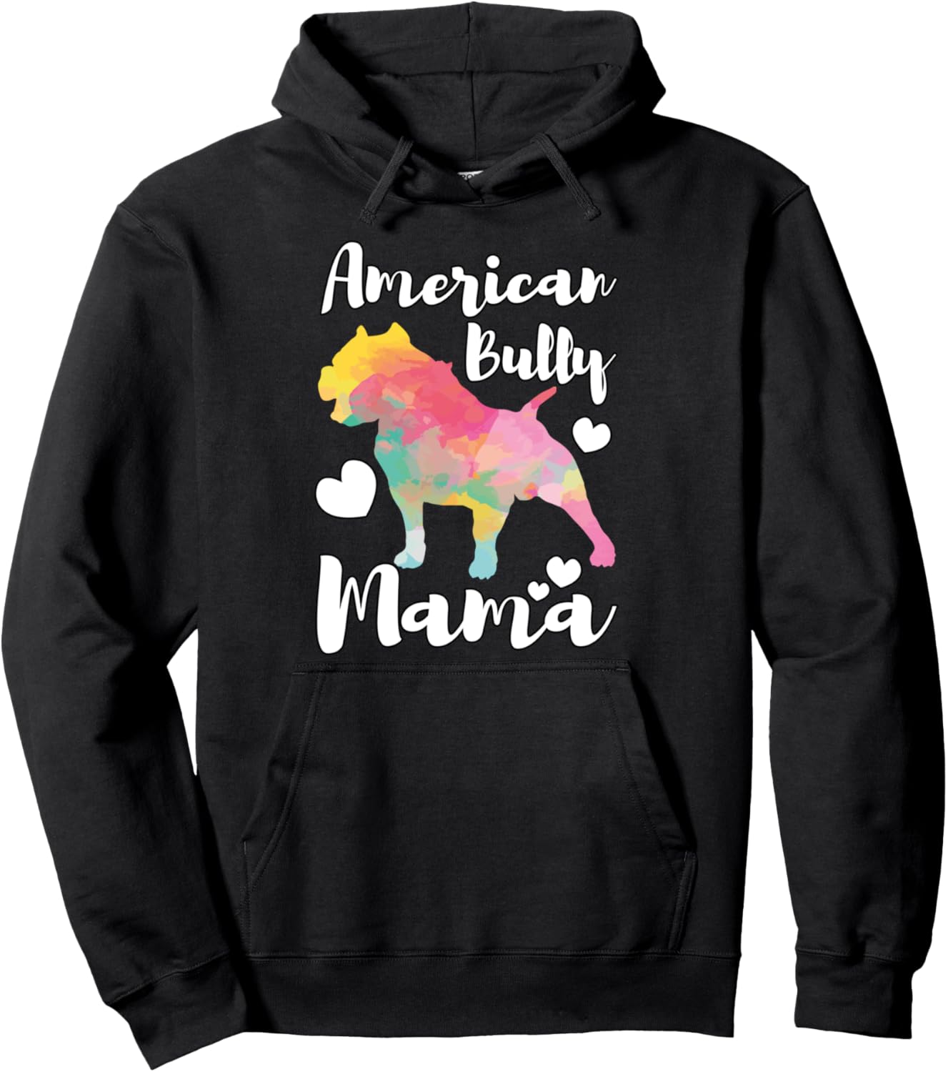 American Bully Mama | Bulldog Owner Mom Pullover Hoodie