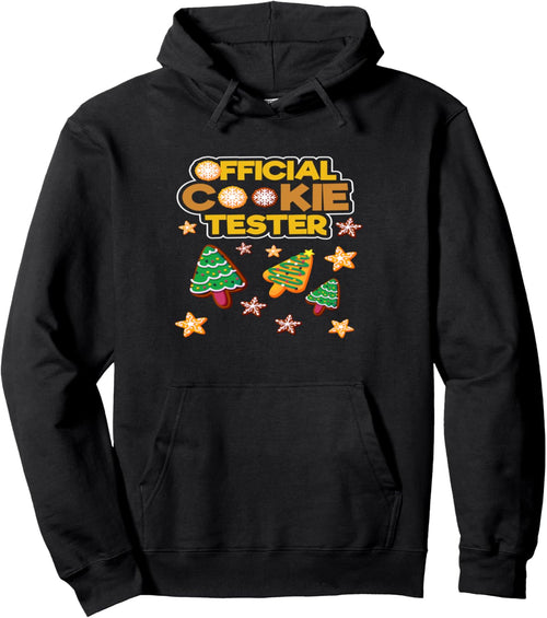 Cookie Tester Reporting for Duty Funny Christmas Pullover Hoodie