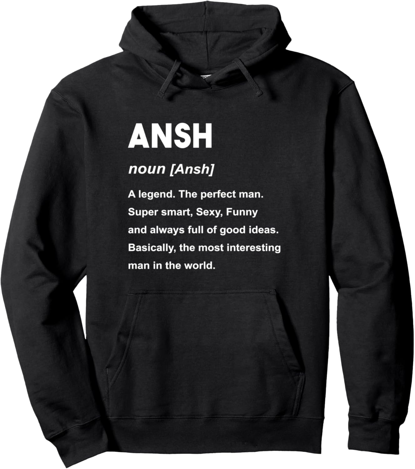 Ansh Name Shirt | Ansh Pullover Hoodie