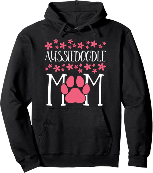 Aussiedoodle Mom T-Shirt Doodle awesome Dog lover Pullover Hoodie