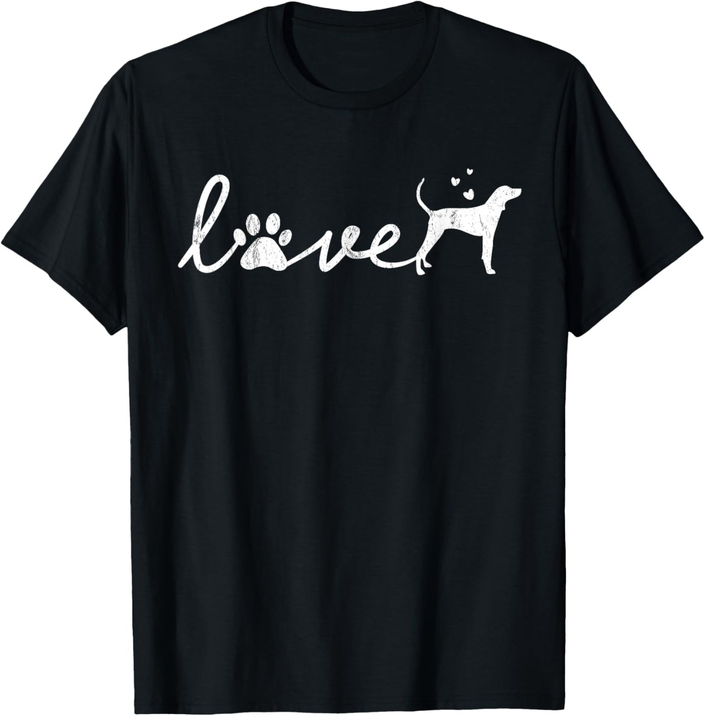 American English Coonhound Mom Dad Dog Love Pet Paw Gift T-Shirt