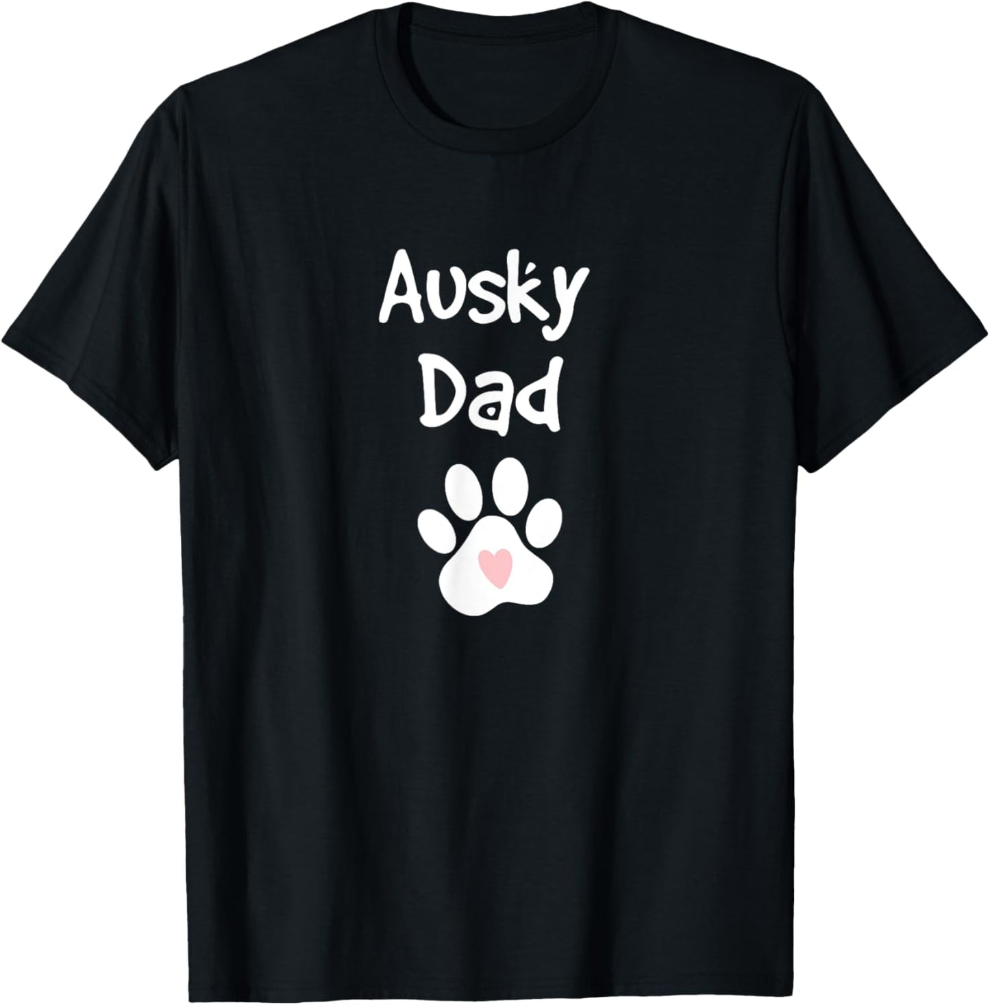 Ausky Dad Australian Cattle Dog Siberian Husky Mix Breed Dog T-Shirt