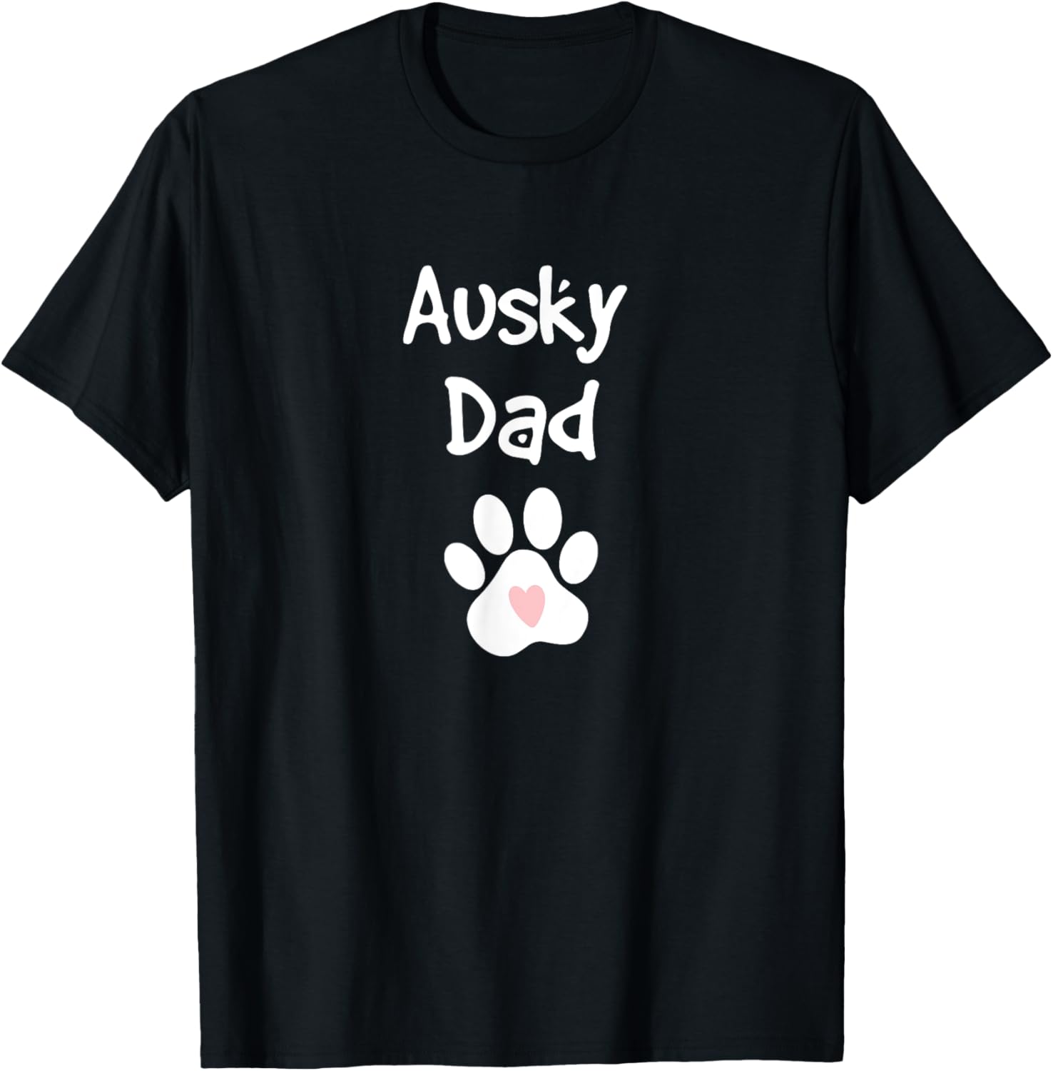 Ausky Dad Australian Cattle Dog Siberian Husky Mix Breed Dog T-Shirt