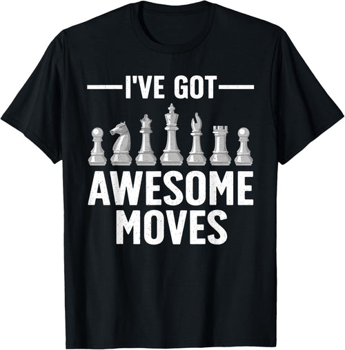 Cool Chess For Men Kids Boys Chess Players Game Chess Lovers T-Shirt