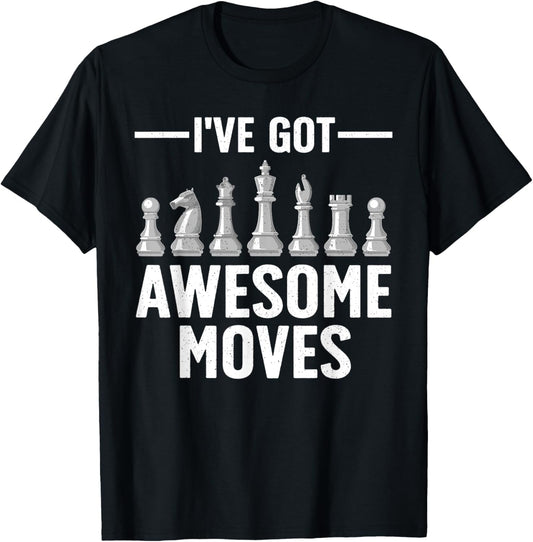 Cool Chess For Men Kids Boys Chess Players Game Chess Lovers T-Shirt