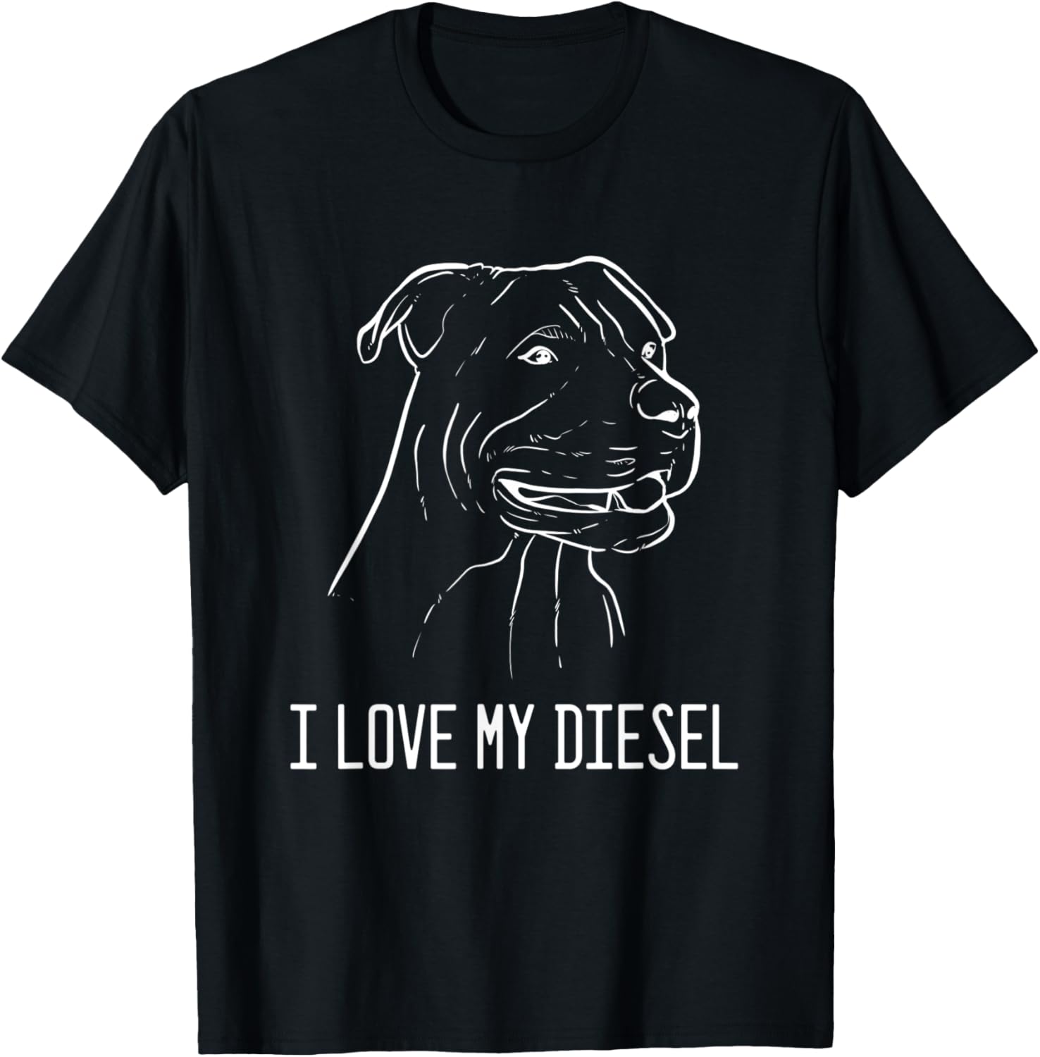 American Pitbull Terrier Diesel Pet Lover And Dog Owner Men Women T-Shirt