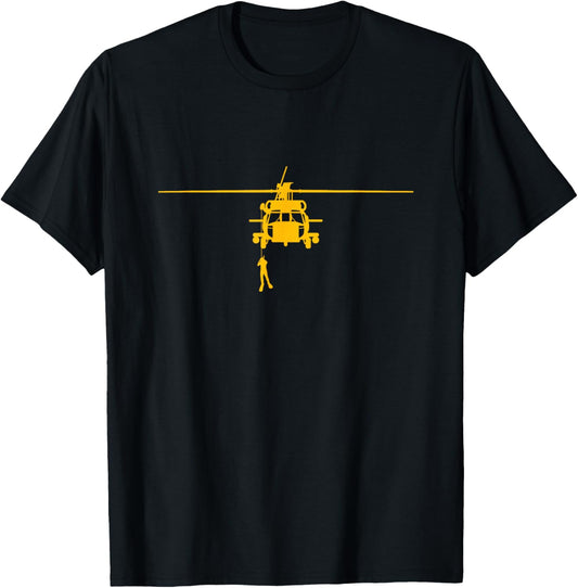 Awesome H-60 Helicopter Search and Rescue SAR Design T-Shirt