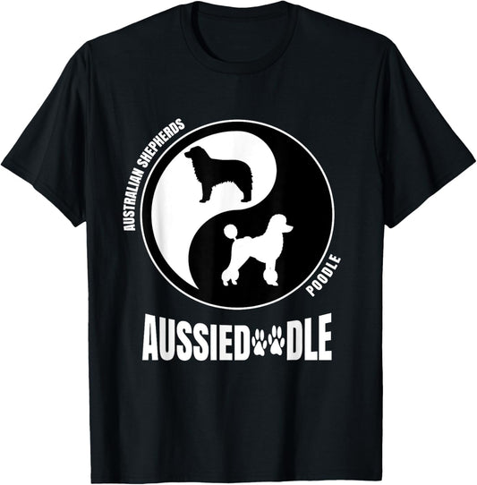 Aussiedoodle Dog Lovers Shirt Breeders Pet Aussiedoodle T-Shirt for Men Women Girls Kids