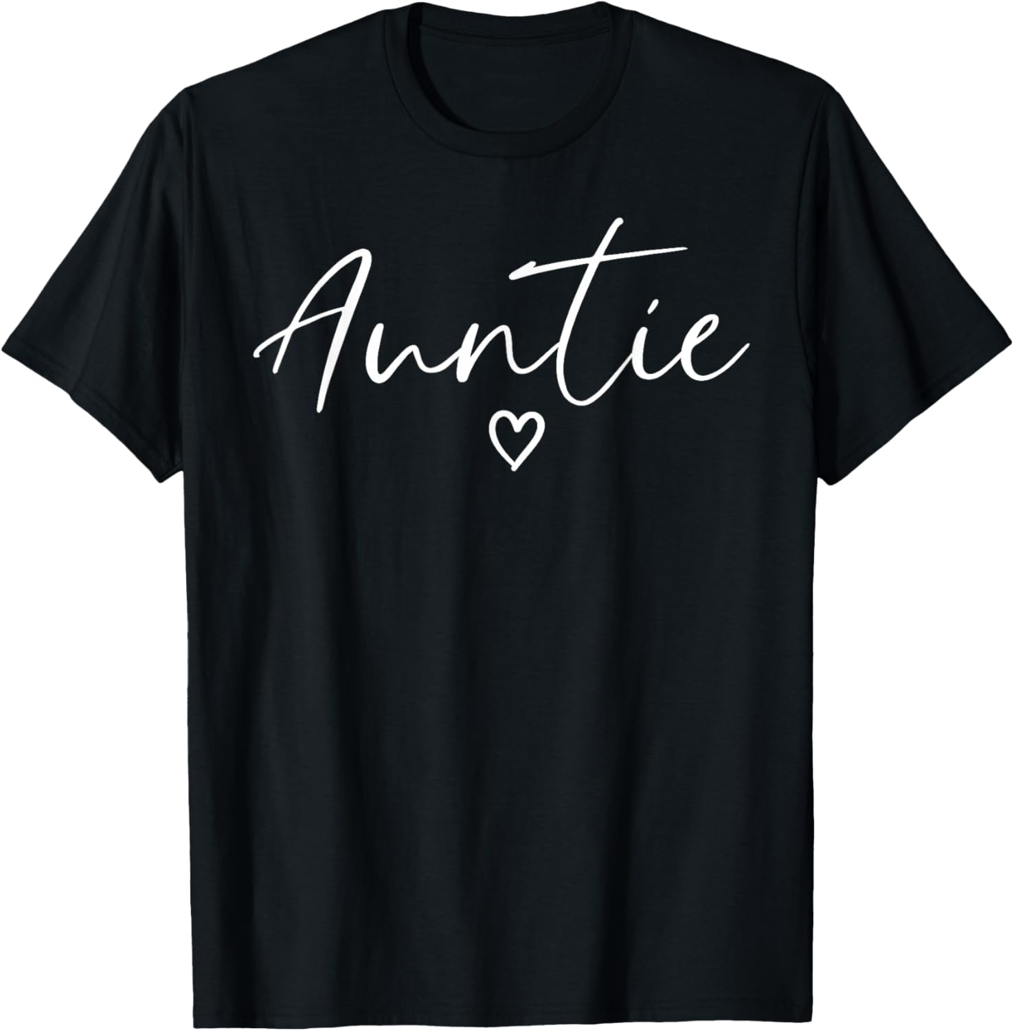 Auntie Gifts For Women Heart Mother's Day Auntie T-Shirt