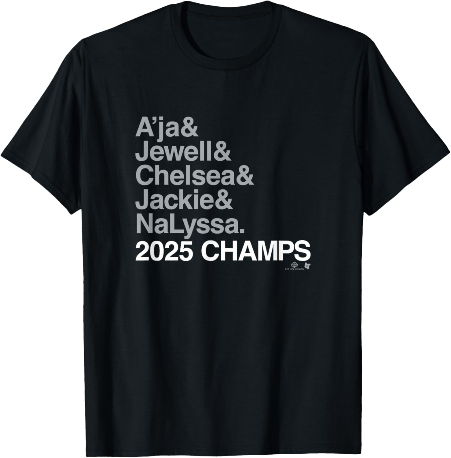 2025 Champs Ampersand - Las Vegas Women's Basketball T-Shirt