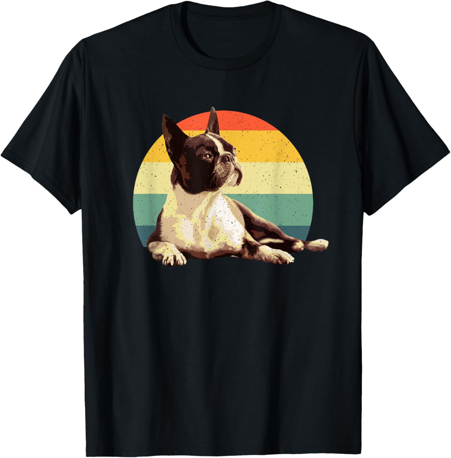 Cool Boston Terrier Art For Men Women Boston Terrier Lovers T-Shirt