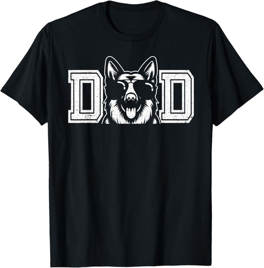 German Shepherd Dog Owner Dad Father's Day Men T-Shirt