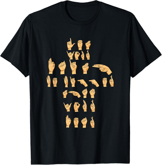 ASL Quote - Let Your Faith Be Bigger Than Your Asl Shirt T-Shirt