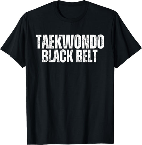 Congratulations Taekwondo Black Belt For Kids Girls &amp; Boys T-Shirt
