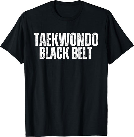 Congratulations Taekwondo Black Belt For Kids Girls &amp; Boys T-Shirt