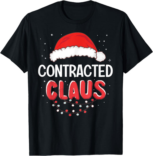 Contracted Santa Claus Christmas Matching Costume