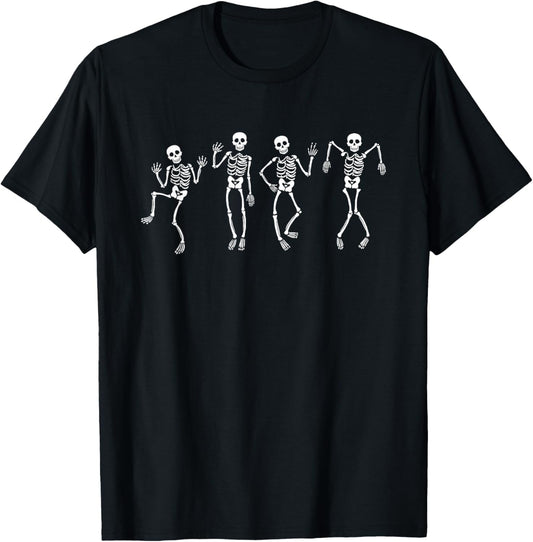 Anti T.R.U.M.P Funny Dancing Skeletons Spooky Halloween T-Shirt