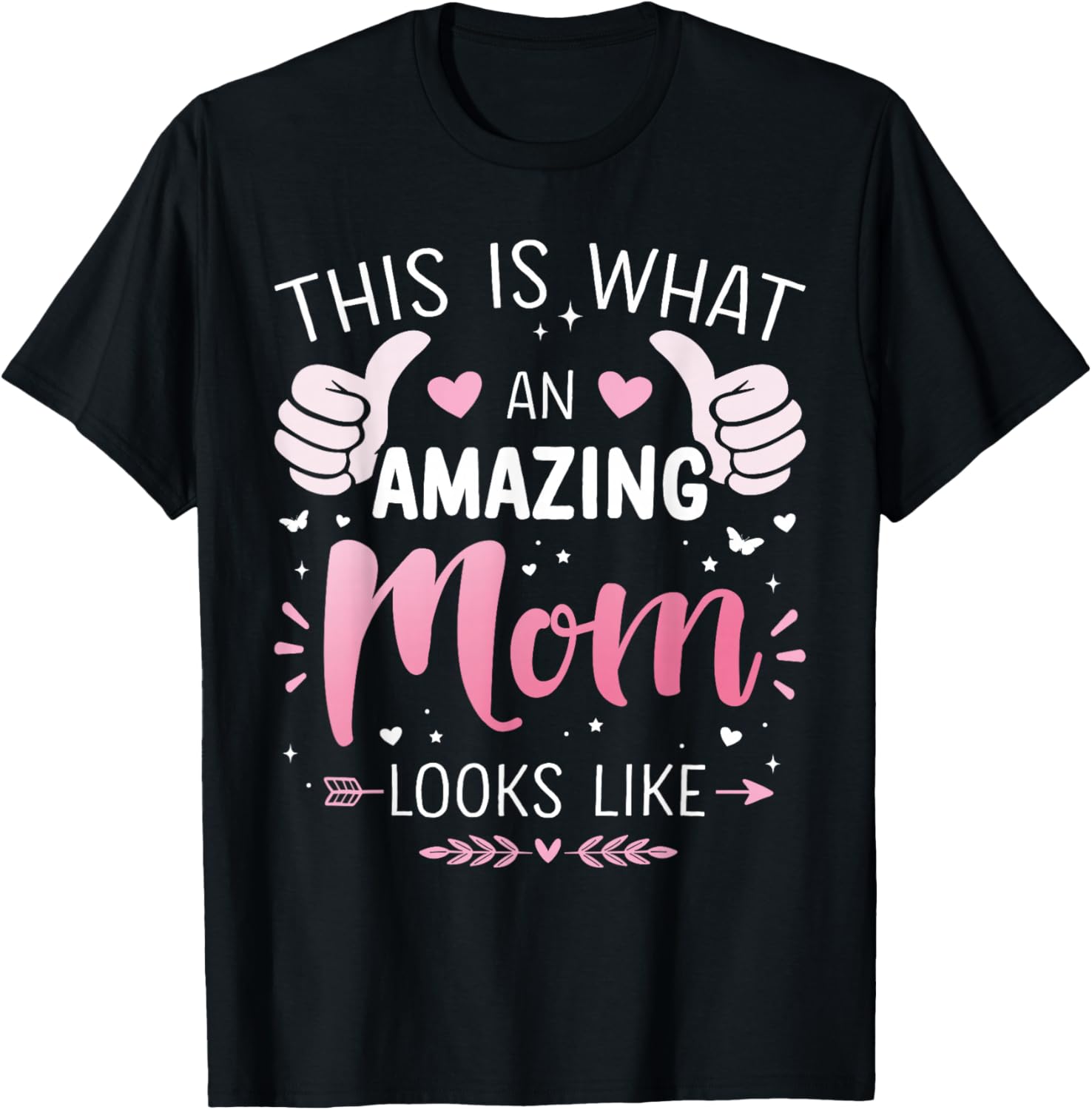 Amazing mom mother looks like mothers day christmas birthday T-Shirt