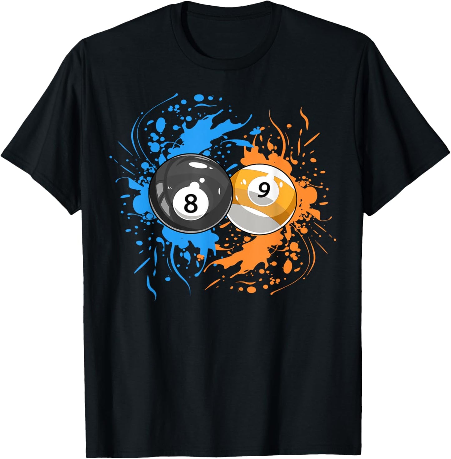Cool Billiard Balls for 8- Ball and 9-Ball Player T-Shirt
