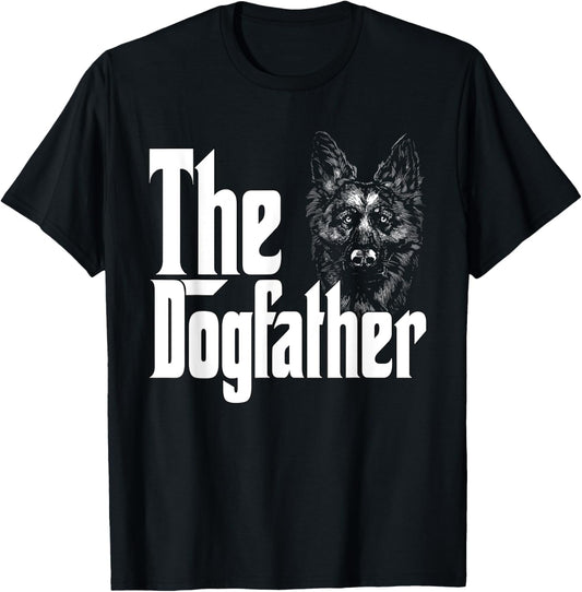 German Shepherd Dog Dad Dogfather Dogs Daddy Father T-Shirt