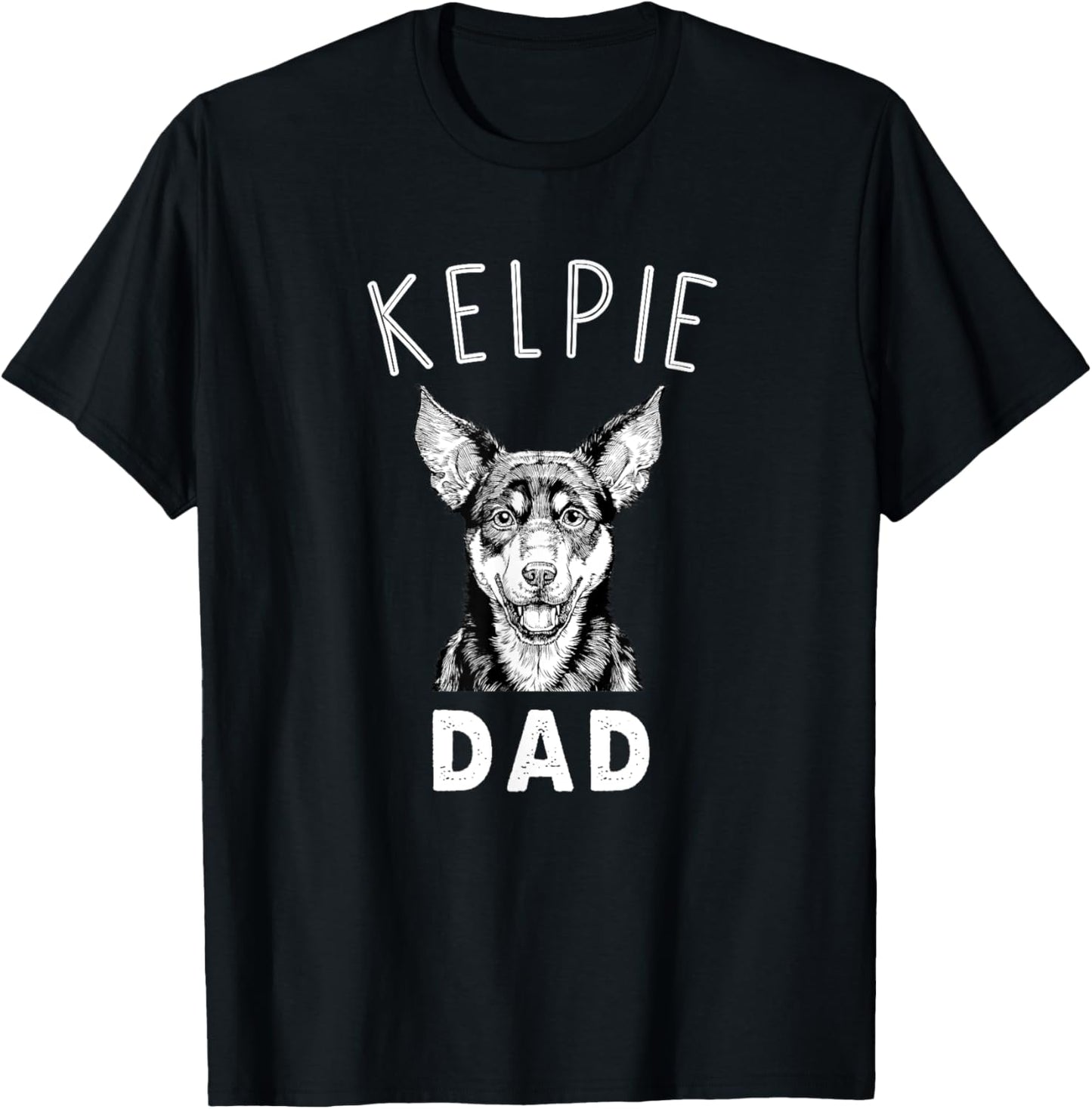 Australian Kelpie Dad Kelpie Dog Papa T-Shirt