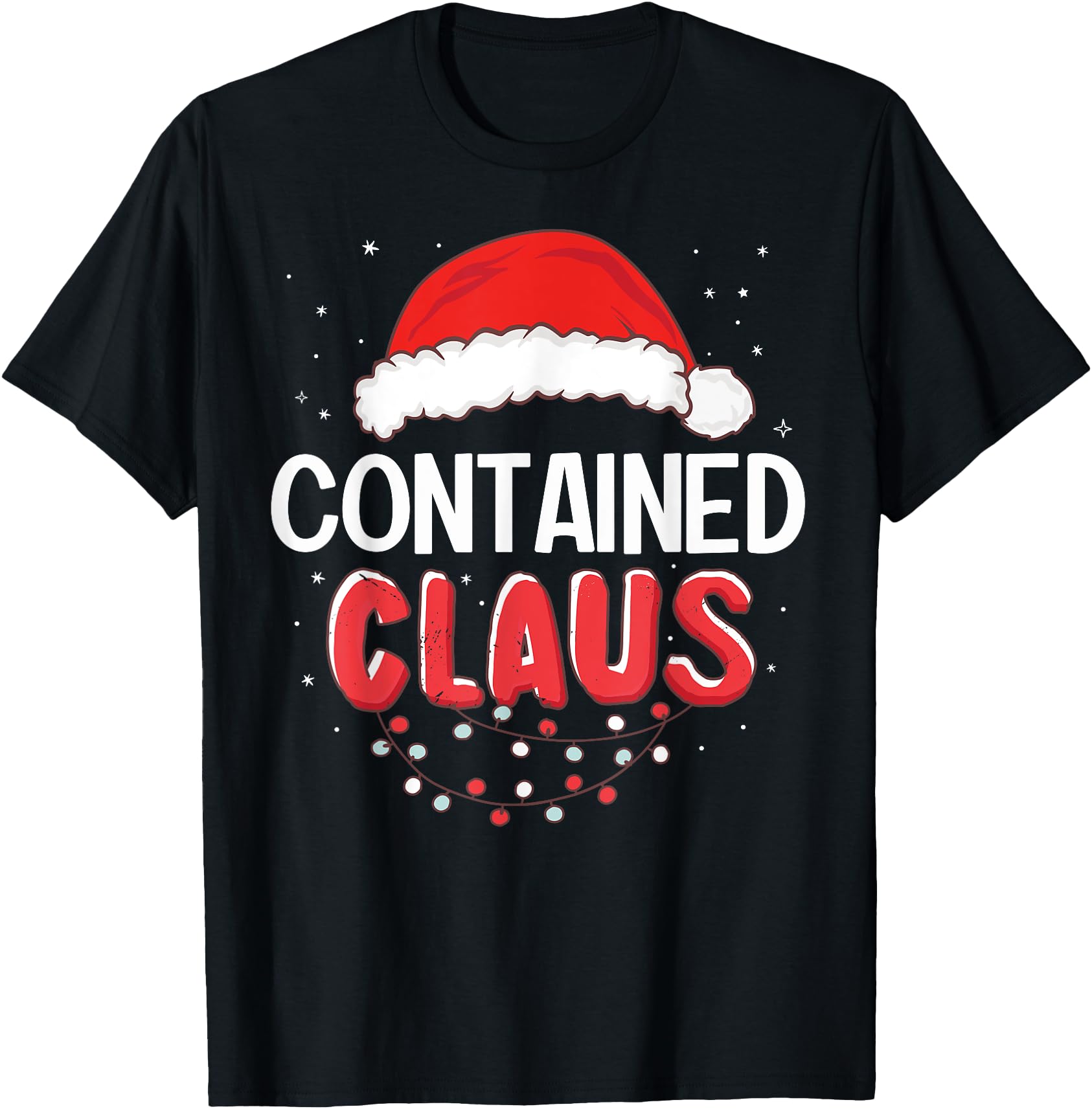 Contained Santa Claus Christmas Matching Costume
