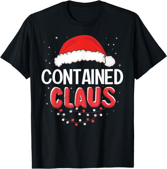 Contained Santa Claus Christmas Matching Costume