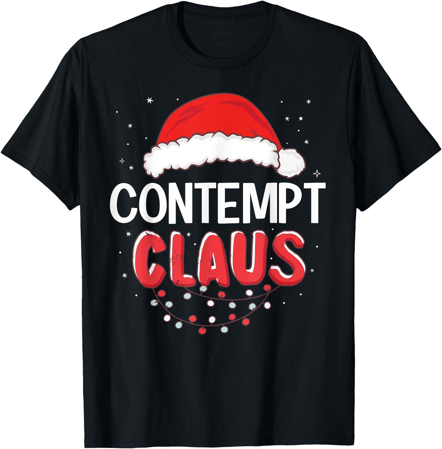 Contempt Santa Claus Christmas Matching Costume