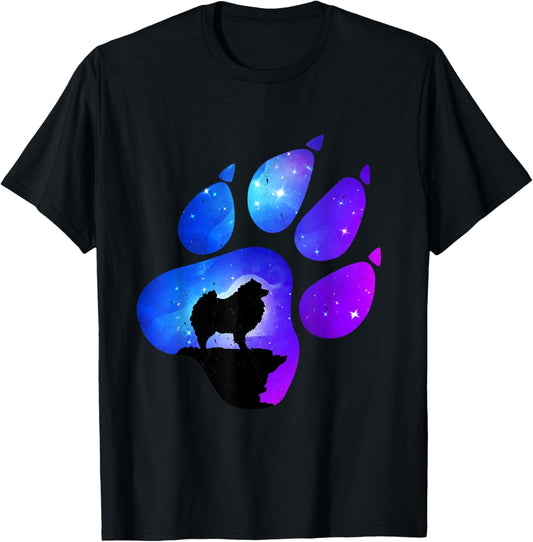 German Spitz Paw Dog Lover Mom Dad T-Shirt