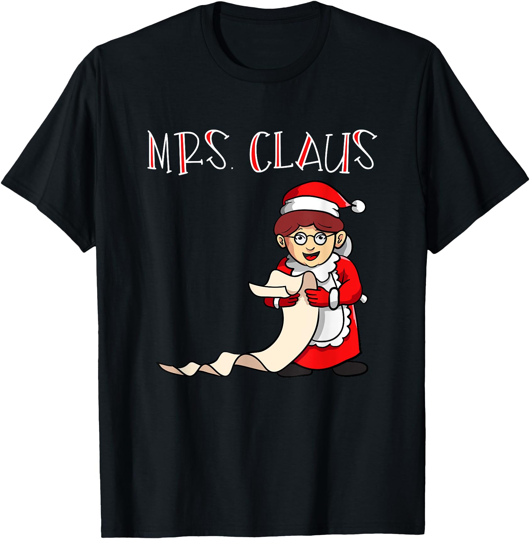"Mrs. Claus" Santa Family Matching Christmas Shirts PJs